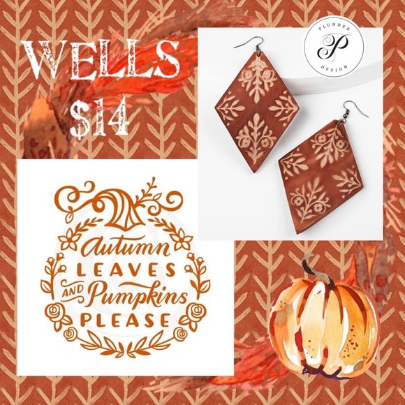 Wells Earrings - Picture 2 of 2